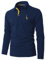 KUNJLELP Poloshirt Herren Langarm, T Shirts Männer, Hemd Herren Giraffe Stickerei T-Shirt Golf Sports Polo,Blau,3XL
