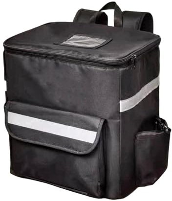 YWJLQH Insulated Food Delivery Backpack Waterproof Thermal Food Delivery Bag Large Pizza Bag for Home Outdoor Picnic Food Transport