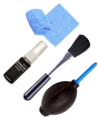 KICHOUSE 4pcs Computer Cleaning Brush Screen Wipes Keyboard Brush Electronic Cleaning Tools Suitable for Laptop Home Appliances