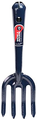 Spear & Jackson 50034 - Horquilla para flores de 4 dientes, color verde