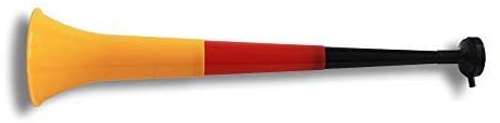 Vuvuzela Tasche Horn Fan-Trompete Fußball versch. Länderfarben - Gesamtlänge ca. 55 cm - 4 Teile Deutschland