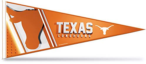 Rico Industries NCAA Texas Longhorns Primary Filz-Wanddekoration, 30,5 x 76,2 cm, ideal für Zuhause, Schlafzimmer, Männerhöhle