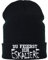 EXPRESS-STICKEREI Lustige Strickmütze - Warme Wintermütze mit Spruch Du feierst, ich eskaliere! - Biker Beanie für Damen und Herren - Unisex Wollmütze Seemannsmütze - Beanie Haube mit Spruch
