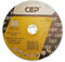 CEP Dischi Smerigliatrice angolare da taglio Ferro, Metallo e INOX 230 x 2.0 x 22.23 Conf. da 25 Pezzi
