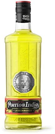 Puerto de Indias – Ginebra de Limon Premium con Toques de Fresa y Mora – Lemonberry Premium Gin – 70 cl – 37.5º