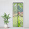 Moustiquaire Porte Fenetre Magnetique 95x200cm, Bonne Qualité Rideau de Porte Antimoustique, Sans Perçage, Installation Facile, Convient aux Balcons, Caves et Chambres, Noir