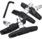 Bike Brake Pads, 2 Pairs with Installation Tool, 70mm, Rubber, V-Brake for Bike Brake Caliper (2 pairs Black)