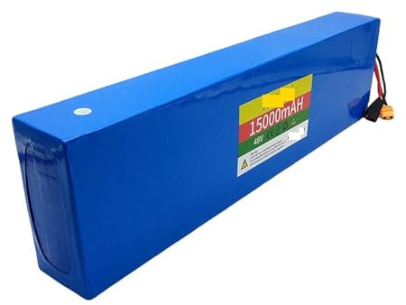 NVVSHND Batterie Lithium-ION (48 V, 15 Ah) Haute capacité 15000 mAh, Compatible avec Les trottinettes électriques Kugoo M4/M4Pro/MaxSpeed(1pcs Battery)
