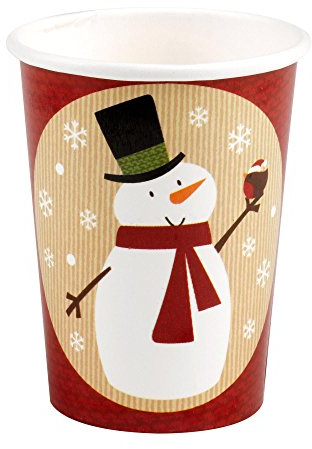 Neviti Let It Snow Partybecher Schneemann