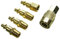 ORAZIO 5PC Ferro Sgancio Rapido Compressore Aria Tubo Accoppiatore Connettore Set 230140