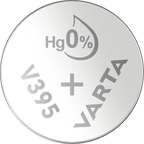 Varta 00394101401 Silver-Oxide 1.55 V Non-Rechargeable Battery – Non-Rechargeable Batteries (Silver-Oxide, Button/Coin, 1.55 V, 1 PC (S), SR45, 56 mAh)