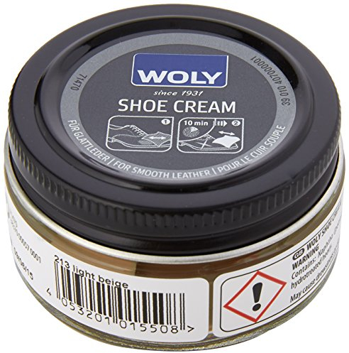 Woly Unisex Woly Shoe Cream, Beige Light Beige, 50.00 ml UK