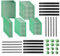 DEYUE 60 Pcs PCB Perforated Printed Circuits Boards Kit | 28 Double-Sided Prototyping PCBs Circuit Boards | 20 Female/Male Header Connector Pin | 12 PCB Terminal Blocks and A Happy DIY