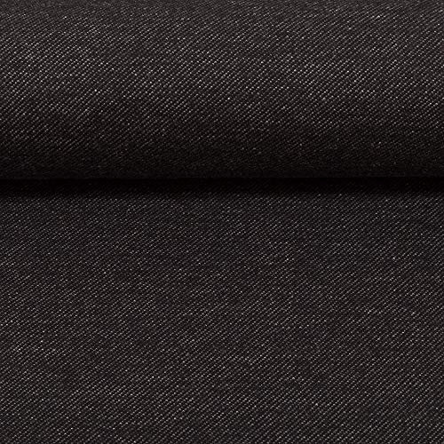 Swafing GmbH Jeans Jersey schwarz - Stoff - Meterware - 0,5m x VB