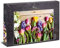 Ulmer Puzzleschmiede - Puzzle „Frühlingsboten“– Klassisches 1000 Teile Blumen-Puzzle – Vintage-Puzzlemotiv mit bunten Tulpen & Frühlingsblumen