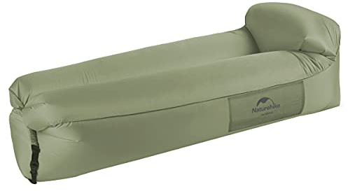 Naturehike Air Lounger, Wasserdichtes Luft Sofa mit Portable Paket, Lazy Lounger Aufblasbares Sofa Air Bett für Reisen, Camping, Pool und Beach Parties