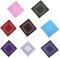 Bandana Kopftuch 16 Stück Bandana, Damen-Multifunktionstuch, kleines Seidentuch, Halstuch, Unisex, mehrfarbig, Turban-Stil Hip Hop