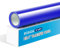 BOSADA Heat Transfer Vinyl 12 x 5ft HTV Iron on Transfer Paper for DIY Clothing,Logo,Hat,Fabric (Sapphire Blue)