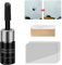 Auto Windshield Repair Kit, Glas Reparatur Flüssigkeit, Windschutzscheiben Reparaturset Werkzeug, Auto Glas Windschutzscheibe Reparatursatz Windschutzscheiben Reparatur, für Cracks (Schwarz+Schwarz)