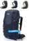 Terra Peak - Wanderrucksack Airant 40 Damen & Herren mit belüftetem Netzrücken blau gross Rückenbelüftung - Trekkingrucksack zum Wandern und Camping mit Trinksystem - unisex outdoor Backpack leicht