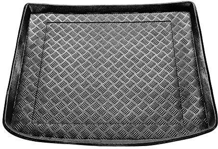 Alfombra protectora bandeja de maletero a medida PVC 3D para Mercedes Clase B W245 2005-2011 sin tanto inserto de plástico en la parte trasera del asiento trasero