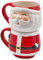 EDG Tazza Natalizia Impilabile Babbo Natale in 2 Pezzi