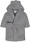 Personalised Baby Dressing Gown | Customisable Soft Polyester Embroidered Bathrobe for Kids | Ideal Baby Gift | Perfect for Bath Time, and Everyday Comfort | Steel Grey 2-3 Years