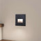 lambado® LED Treppenbeleuchtung Schwarz 1,5W | 230V Unterputz Treppenlicht Treppenbeleuchtung Innen | Wandeinbauleuchte Beleuchtung für Treppen | Treppenstufenbeleuchtung Cut