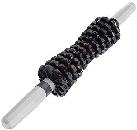 Roller Massage Stick, Massager Shaft Gear Roller Rod Deep Tissue Massage Rolling Pin for Relieving Muscle Soreness Muscle Relaxation