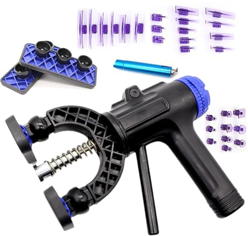 Dellenentferner-Set, verstellbar, leistungsstark, zur Reparatur von Dellen, für Fahrzeugwartung, Tür, Motorrad, Quad, Boot, Werkstatt, Haus, Camping