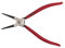 Teng Tools 9 Inch Vinyl Grip Straight/Inner Type Snap Ring/Circlip Pliers -MB470-9