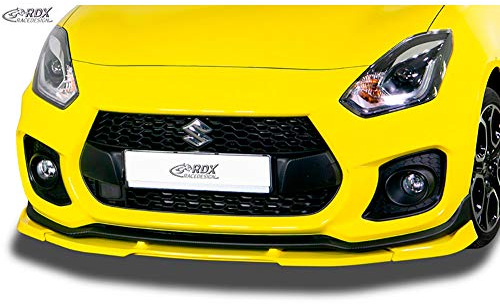 RDX Racedesign Frontspoiler Vario-X kompatibel mit Suzuki Swift IV Sport (RZ/AZ) 2018- (PU)
