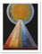 Wee Blue Coo Painting Hilma Af Klint 1907 Altarpiece No 1 Group Art Print Framed Poster Wall Decor Kunstdruck Poster Wand-Dekor-12X16 Zoll
