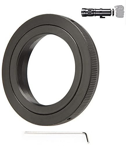 JINTU T Mount T2 Bague d'adaptation pour téléobjectif compatible avec Pentax K Mout K10 K20 K-X K-R K-100 K-200 K3 K5 K7