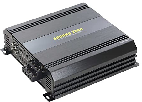 Ground Zero GZCA 500.Q1-4/2-Kanal Endstufe mit 2300 Watt (RMS: 1800 Watt)