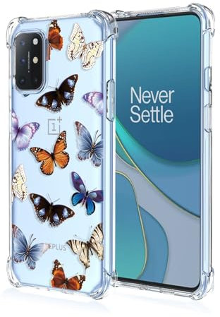 Jeelar für OnePlus 8T Hülle,Niedlich Cartoon -Muster für Mädchen geeignet TPU Silikon Stoßfest Schutzhülle Handyhülle-A62