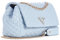 GUESS Rainee Quilt Convertible Xbody Flap Bag Sky Blue