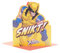 UK Greetings Marvel X-Men Gruß-/Geburtstagskarte für Ihn/Jungen, Happy Birthday Geschenke, Ihn, Jungen, Männer, Wolverine-Design, mit Umschlag, 165 x 190 mm