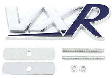 Aqxyju 3D-Metall-VXR-Logo, Auto-Frontgrill, Heckkofferraum-Emblem, Aufkleber, kompatibel mit Insignia Zafira Corsa D Astra HJ VXR Personalisierte Auto Aufkleber(Grill-01)