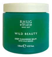 RHUG WILD BEAUTY | Deep Cleansing Balm with Wild Berries | Natural Makeup Remover & Purifying Face Cleanser | Made in the UK (125ml)