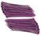TERF® 100 Pcs Purple Cable Ties 100mm (4'') X 2.5mm Premium Nylon Zip Ties Wraps Secure Self Locking Mechanism Small Plastic Tie for Home Office Garden Garage Workshop and DIY