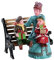 Lemax 82606 Figurina del villaggio di Caddington: seduti insieme