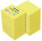 ZCZN Small Sticky Notes 38 x 51mm, 100 Sheets/Pad, 14 Pads, Yellow