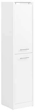 Schildmeyer Hochschrank 701608 Trient, 38 x 35 x 157.5 cm, weiß matt