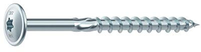 HECO Topix-plus Holzbau-Schraube 10x140 mm Tellerkopf Teilgewinde verzinkt / 1 Packung = 50 Stück