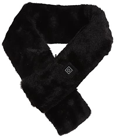 Hals-Heizkissen, Kabellose, USB-verstellbare, Beheizbare Halsbandage, Tragbares, mit Wasser Waschbares, Weiches Graphen, 3-Gang-Temperatureinstellungen, Elektrisch Beheizte Schals