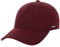 Stetson Plano Wool Cap Herren - Baseballcap mit Schirmunterseite aus Leder- Herrencap Herringbone Design - Kappe mit Baumwollfutter - Basecap Herbst/Winter - Wintercap dunkelrot XXL (62-63 cm)