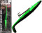 Angel-Berger Wild Devil Baits Giant Sand EEL 286g Sandaal Meeres Shad Gummifisch (286g, Black Atom)