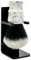 Parker Arctic Storm Ultra-Soft Synthetischer Rasierpinsel mit Ständer - 26 mm Smoking-Knoten für reichhaltigen Schaum und luxuriöse tägliche Rasur