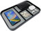 Super and Social – Valet Tray | Premium Vegan Leather | Stylish & Organised Nightstand Tray/Bedside Table Caddy for Men | Desk Organiser | Storage for Phone, Watches, Money, Jewellery & Keys